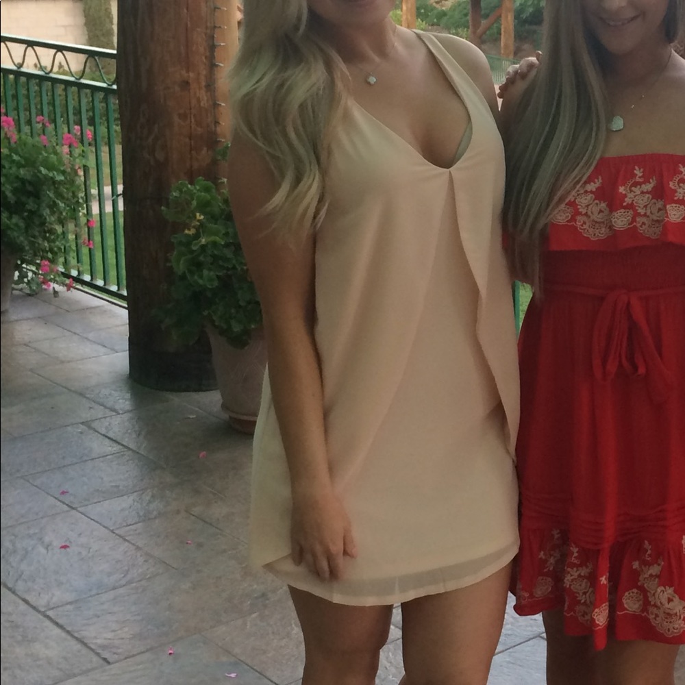 Light pink lightweight dress